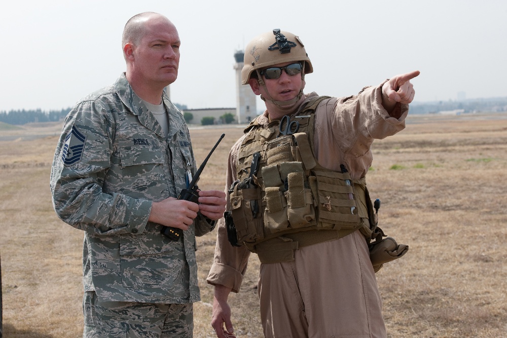 Yokota responds to unexploded ordnance