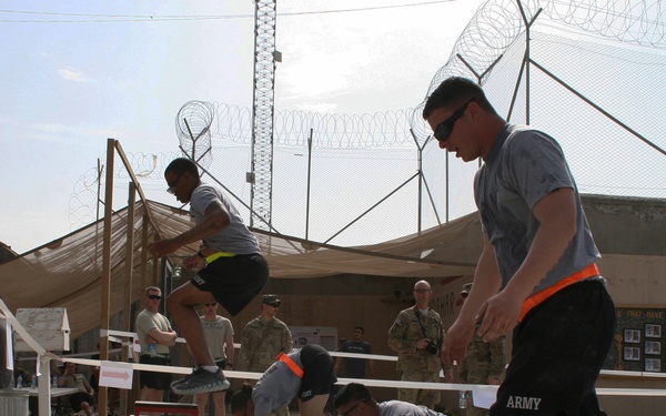 Warhorse soldiers honor fallen through Crossfit