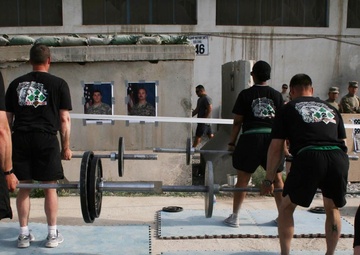 Warhorse soldiers honor fallen through Crossfit