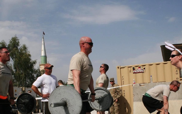 Warhorse soldiers honor fallen through Crossfit