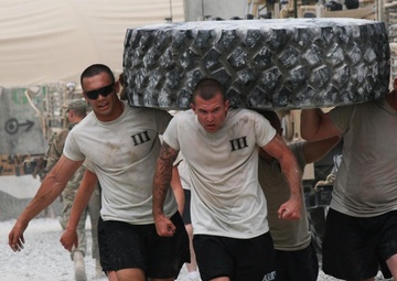Warhorse soldiers honor fallen through Crossfit
