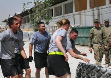 Warhorse soldiers honor fallen through Crossfit