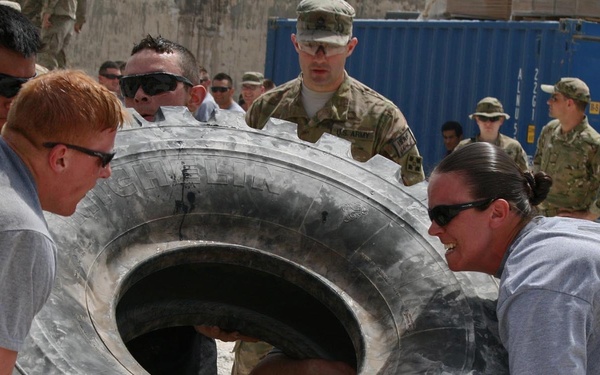 Warhorse soldiers honor fallen through Crossfit