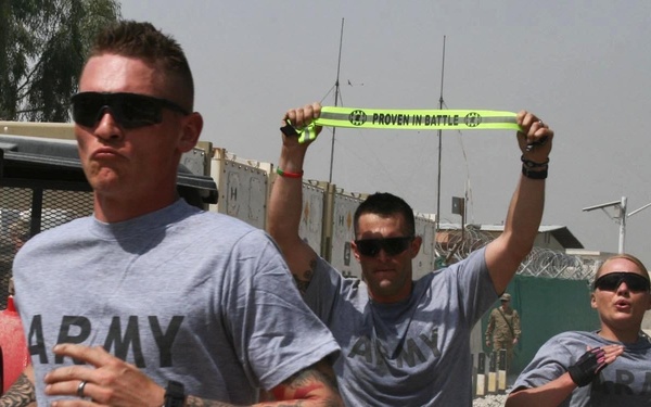 Warhorse soldiers honor fallen through Crossfit