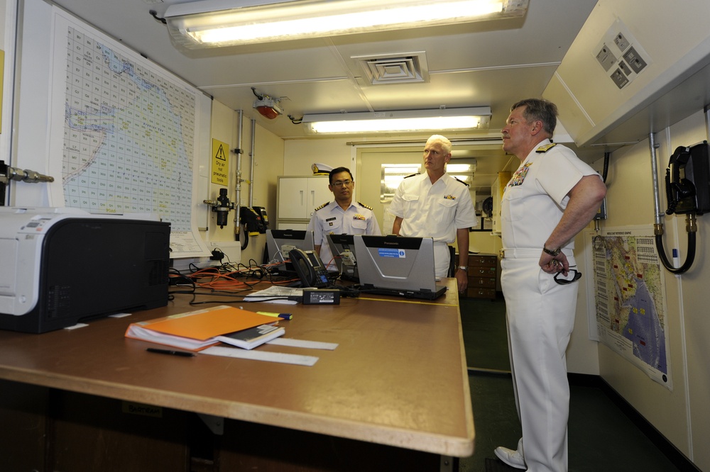 CTF 151 aboard RFA Fort Victoria