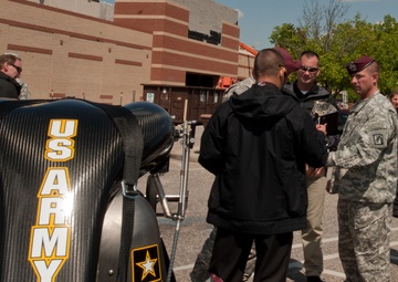 Tony 'The Sarge' Schumacher visits Fort Bragg