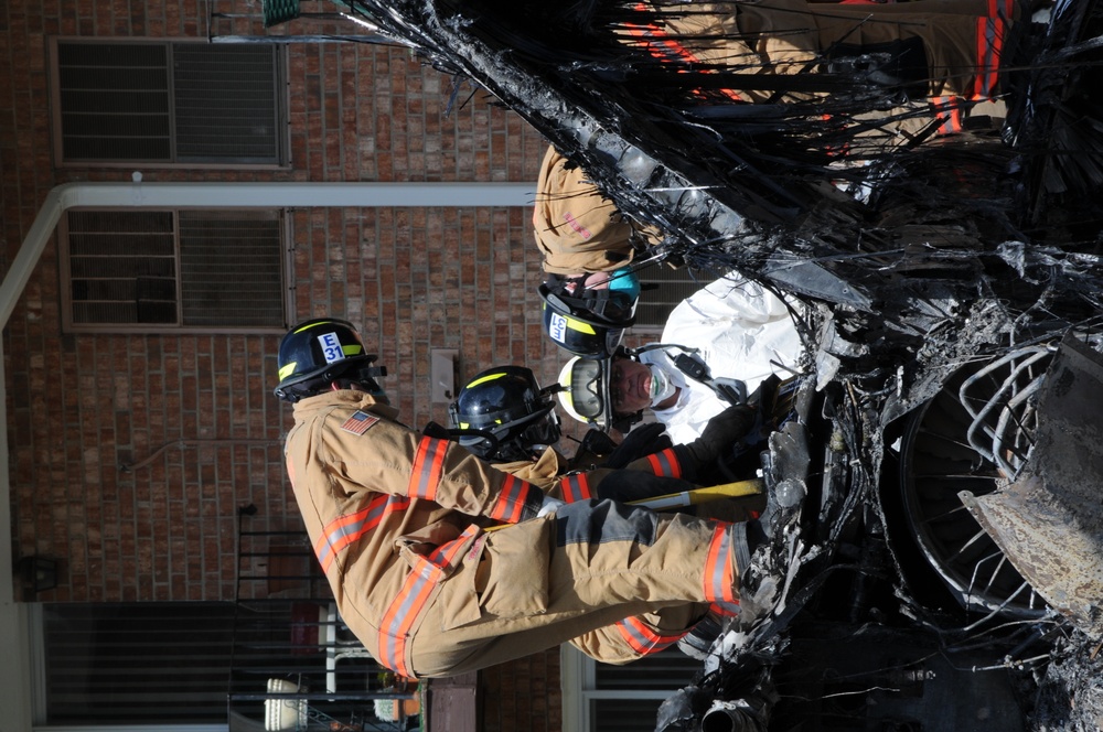 F/A-18D Hornet crash cleanup in Virginia