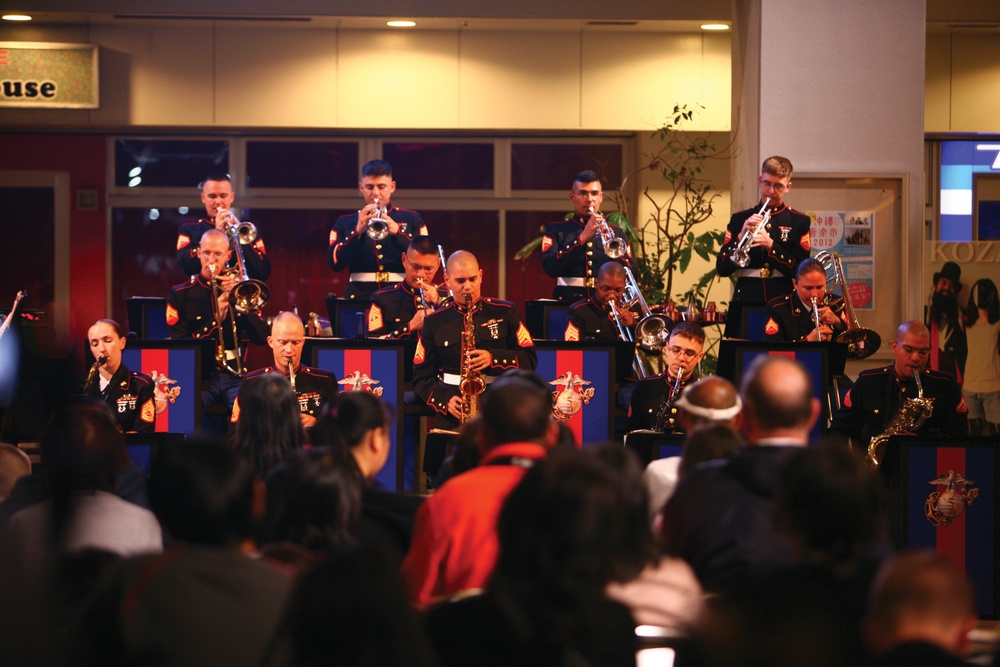 III Marine Expeditionary Force Big Band performs free concert at Koza Music Town