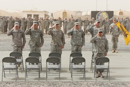 1-194 Combined Arms Battalion cases its colors