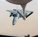 Grand Forks KC-135 refuels F-15 over US on training mission