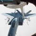 Grand Forks KC-135 refuels F-15 over US on training mission