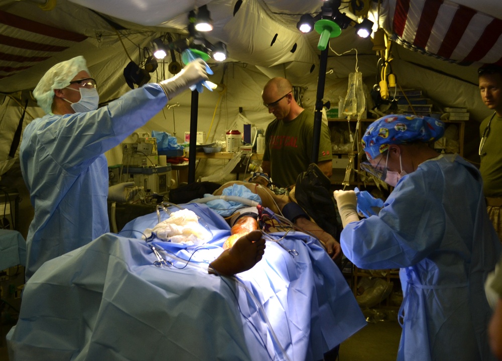 Expeditionary medical teams perform miracles