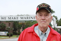 Marine returns to Parris Island after 70-years