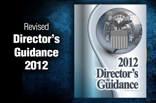 2012 Director’s Guidance revised to enhance transparency, accountability