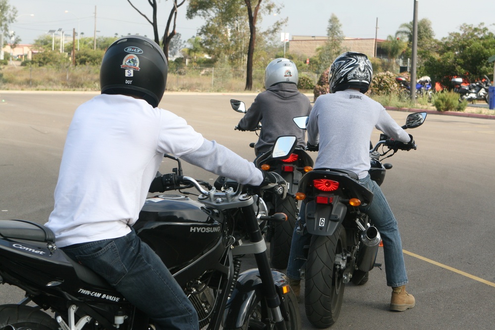 Controlling the machine: Motorcycle safety course