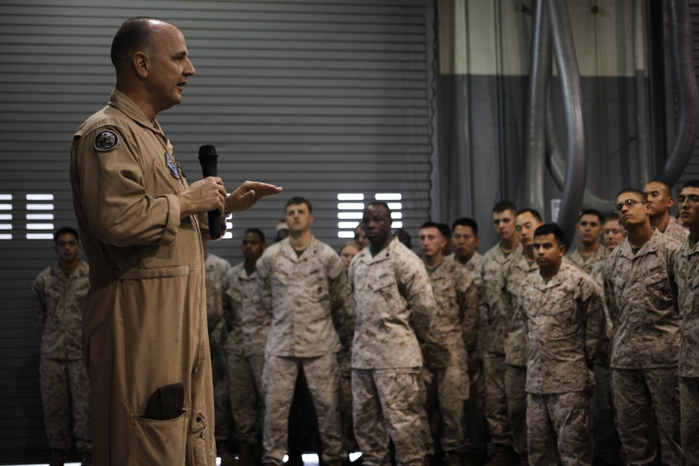 Support squadron and aircraft group join forces to accomplish the Marine Corps’ mission