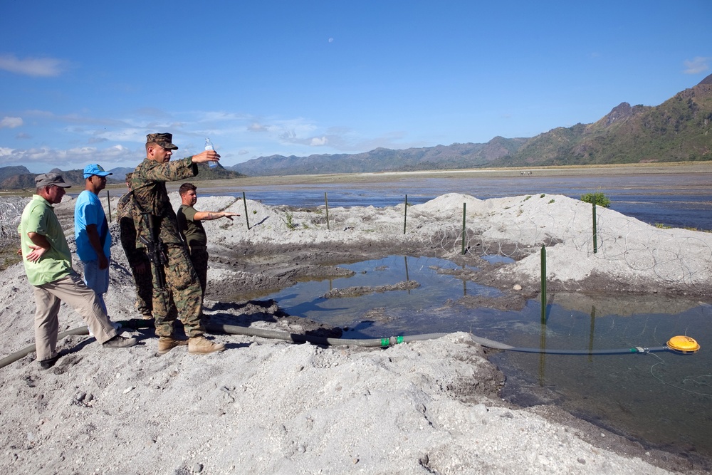 Drink it up: Marines in Philippines hydrate Crow Valley for Balikatan 2012