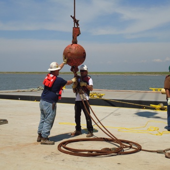 USACE Galveston District to remove submerged pipeline from Houston Ship Channel
