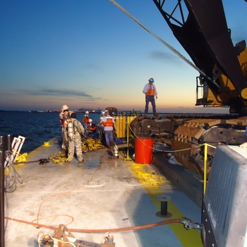 USACE Galveston District to remove submerged pipeline from Houston Ship Channel