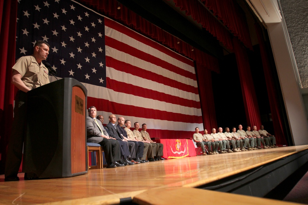 Marine Corps Police Academy West graduation