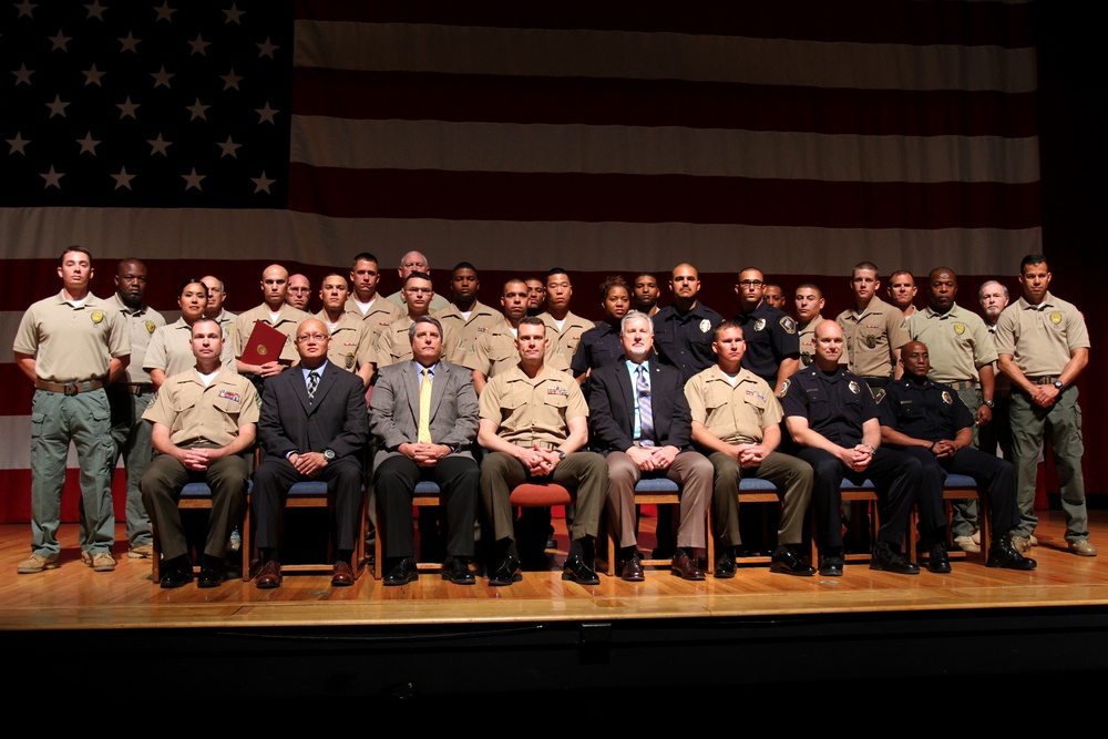 Marine Corps Police Academy West graduation