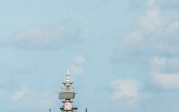Passing exercise in Indian Ocean