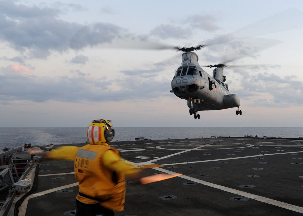 USS Denver activity