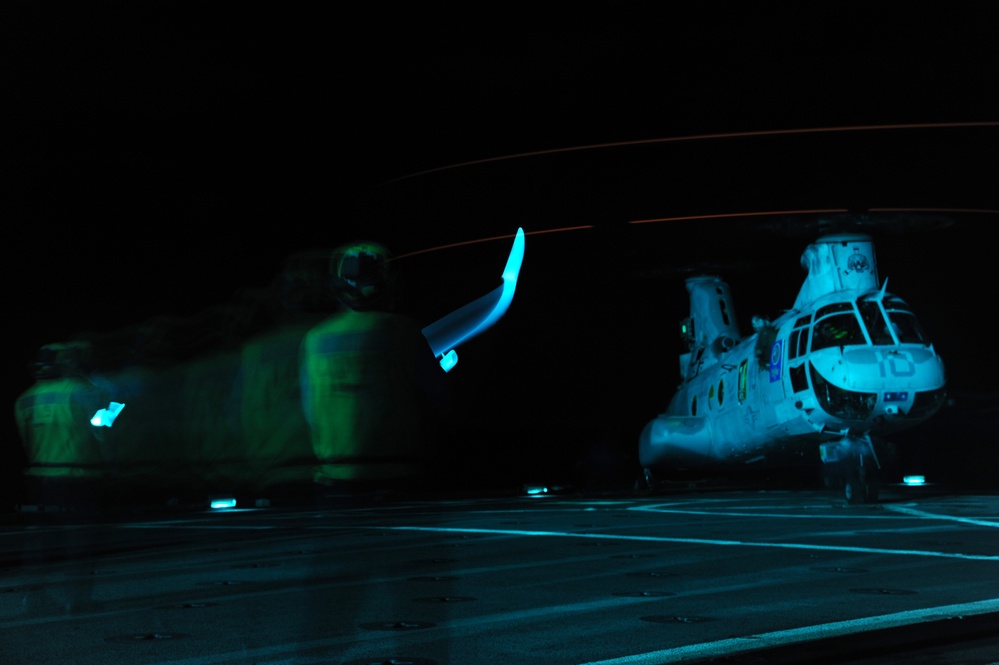 USS Denver activity