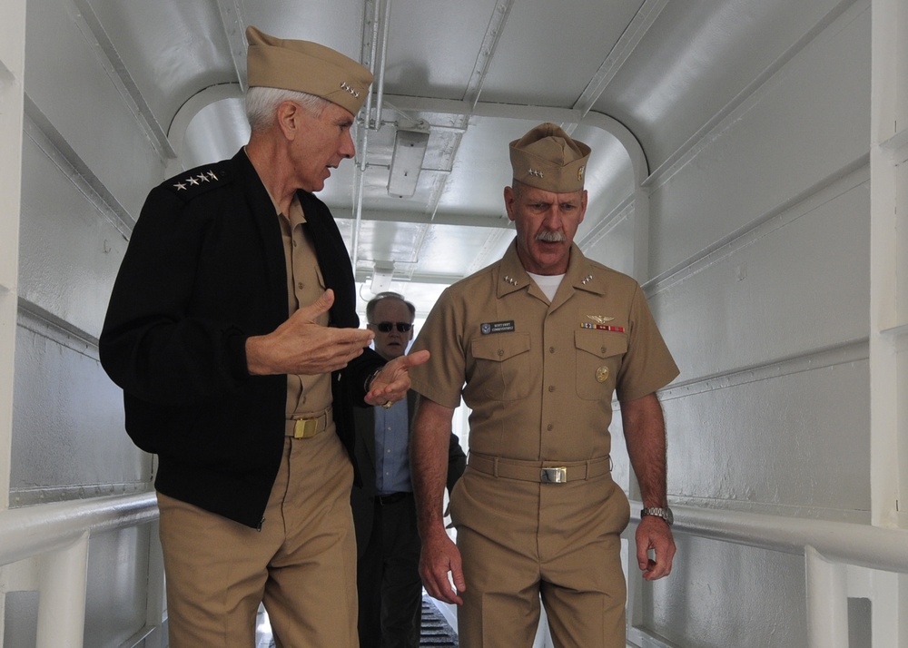 USS Blue Ridge activity