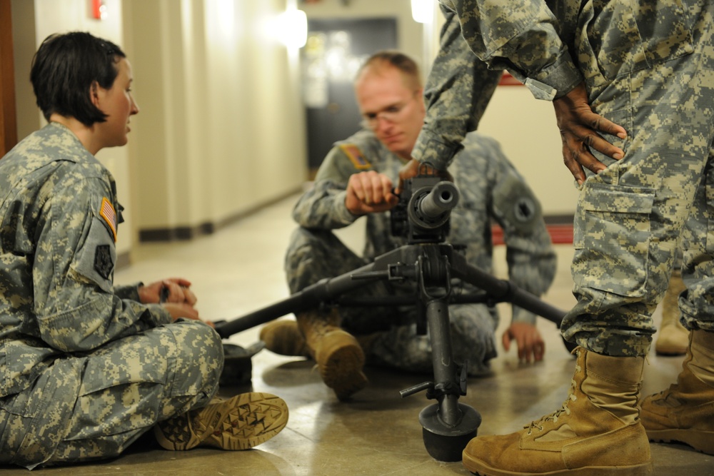 Army South conducts STT on the M2 .50-caliber machine gun