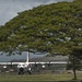 USCG HC-130 Hercules performs search and rescue training mission off the coast of Oahu