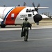 USCG HC-130 Hercules performs search and rescue training mission off the coast of Oahu