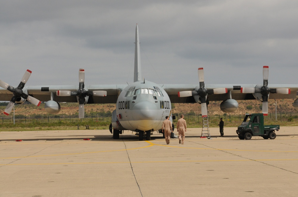 African Lion aerial training exercise