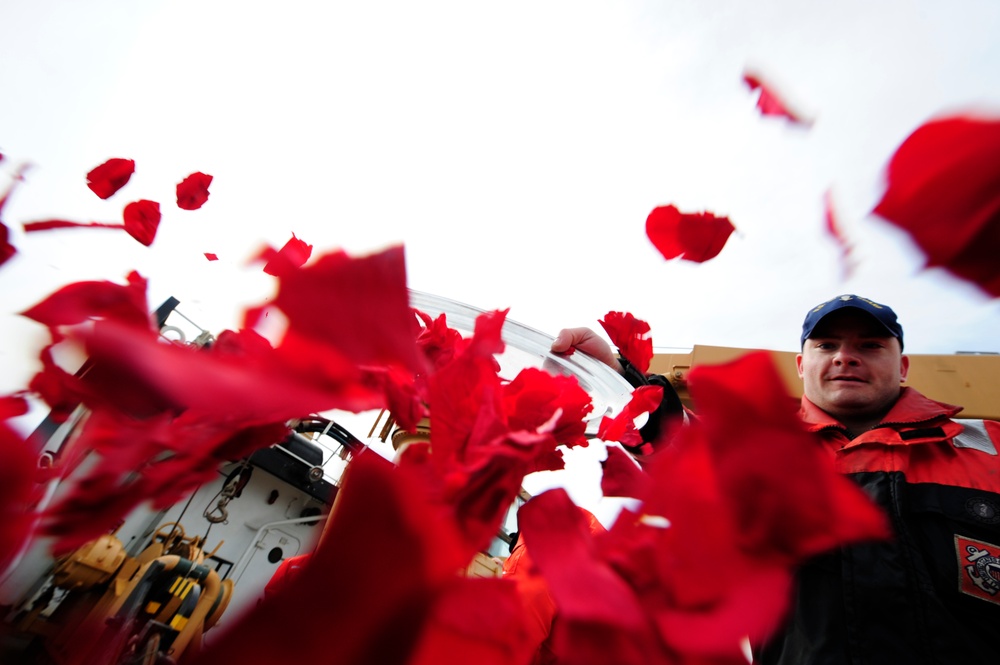 US Coast Guard Titanic Commemoration