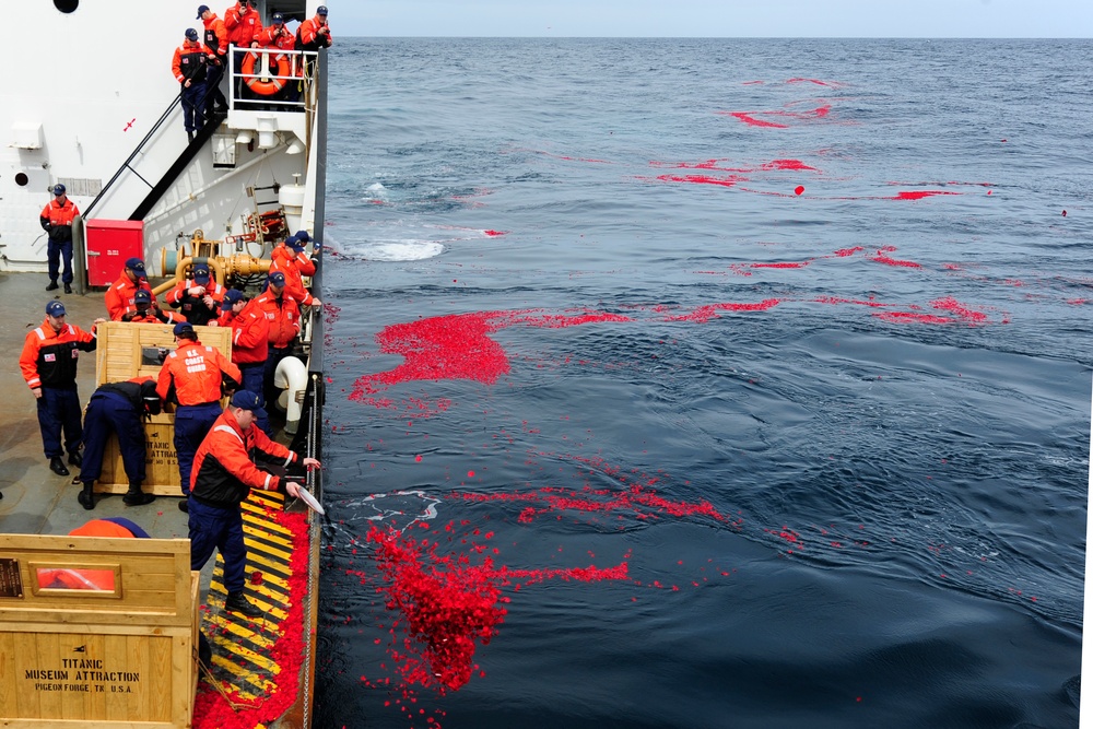 US Coast Guard Titanic Commemoration