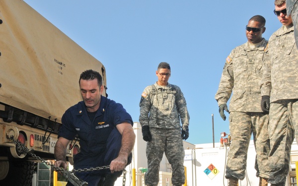 USARPAC HAST trains with Coast Guard