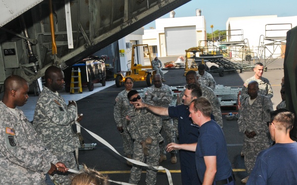 USARPAC HAST trains with Coast Guard