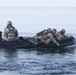 Reconnaissance Marines perform craft operations