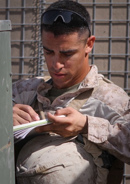 Marine electrician keeps the power on in southern Helmand
