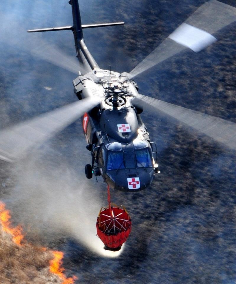 Wildfire fight