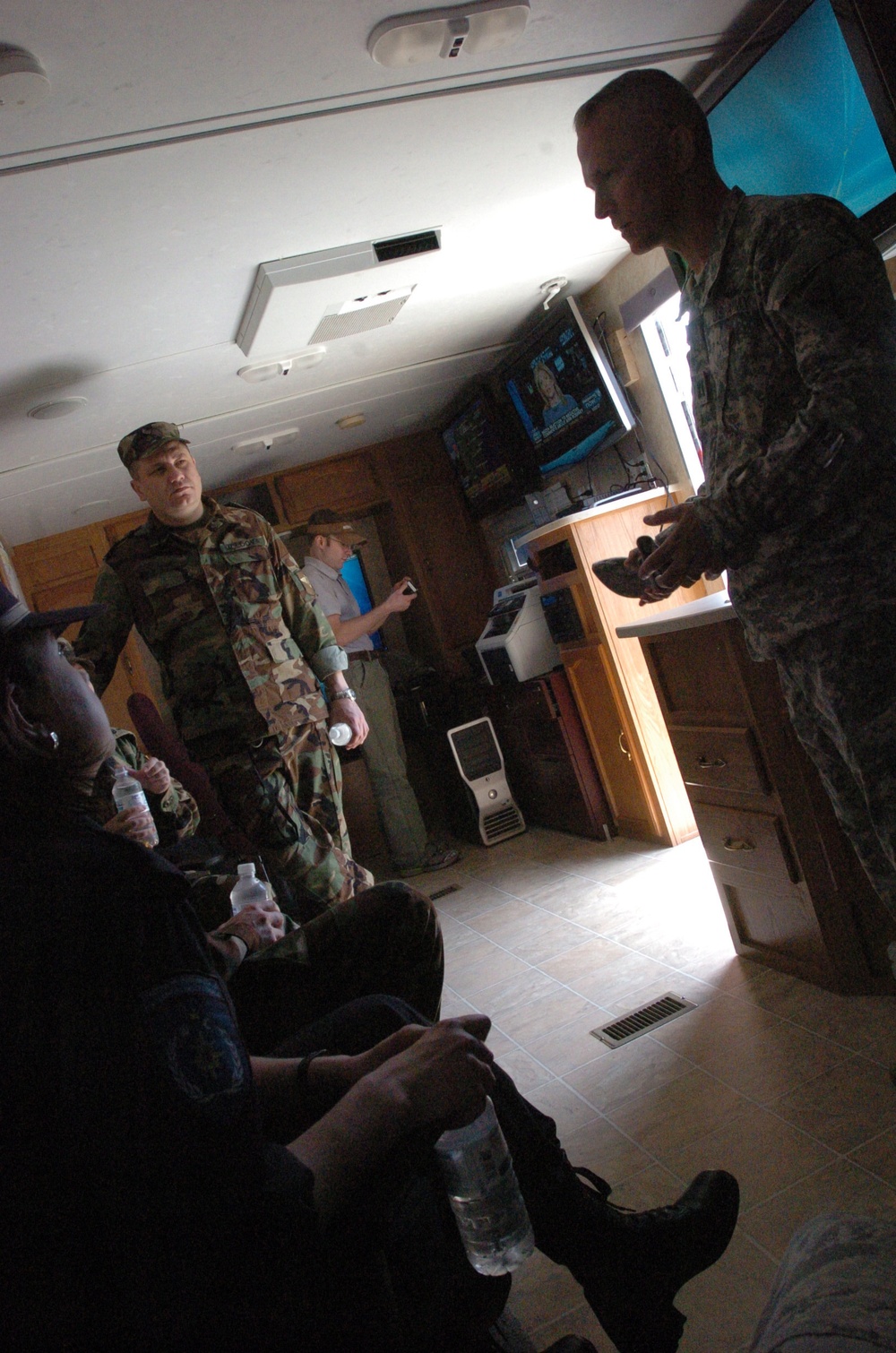 Moldovans learn about military support in times of emergency