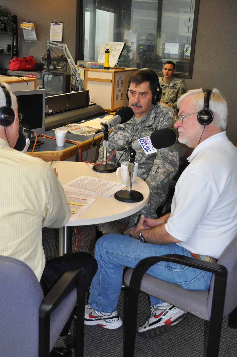 Army South CG speaks with radio host