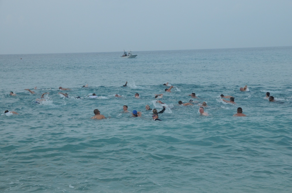 Troopers triumph in CPO Triathlon