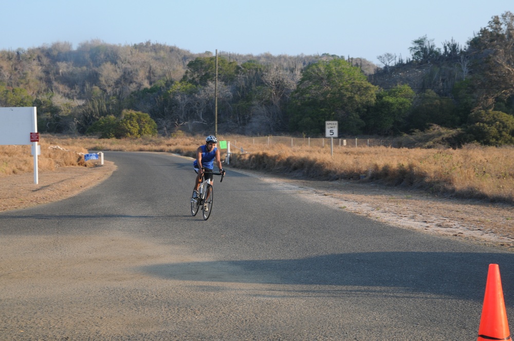 Troopers triumph in CPO Triathlon