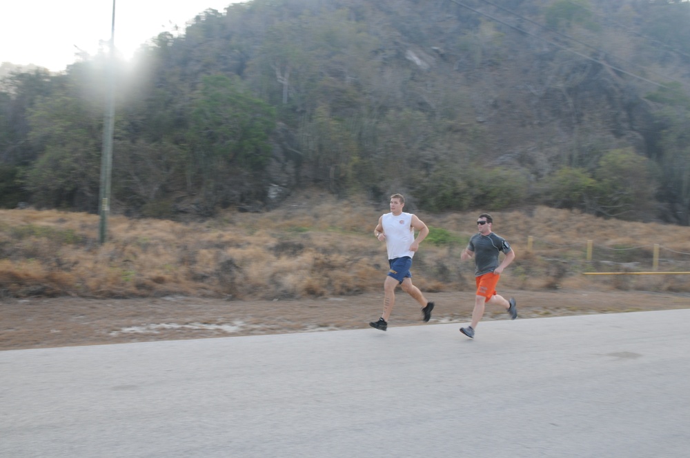 Troopers triumph in CPO Triathlon