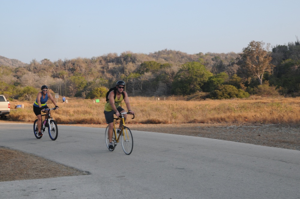 Troopers triumph in CPO Triathlon