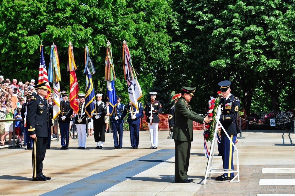 Armed Forces full honor cordon