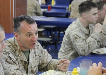 US ambassador to Morocco, senior officers visit Marines and sailors aboard USS Iwo Jima