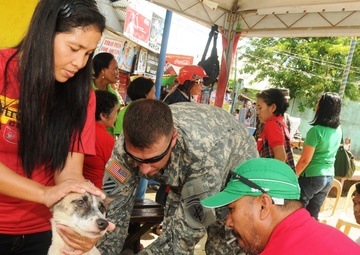 Pets receive vaccinations during Balikatan 2012