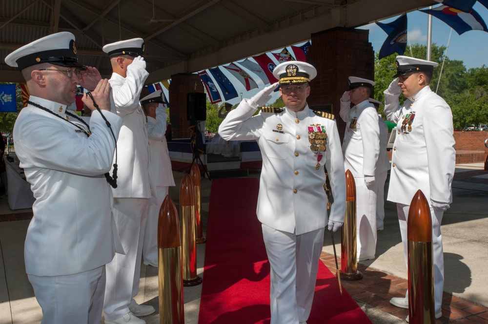 Change of command ceremony